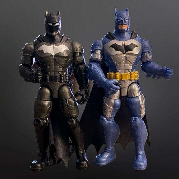 2020 DC Comics Spin Master Articulated Armored Batman Action Figures 4’” B22 - Picture 7 of 7